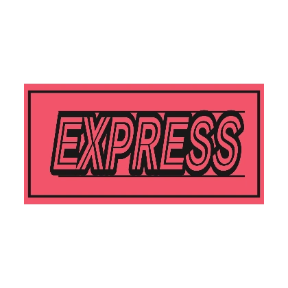 二重枠で囲んだEXPRESS