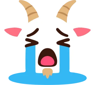 大泣きするやぎ
