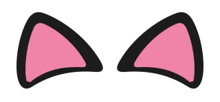 黒猫耳（両耳・丸底）
