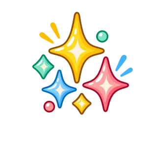 キラキラ ぷっくり カラフル星粒群 004